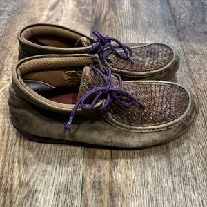 Twisted X Woven | Women’s 10 | Brown and Purple